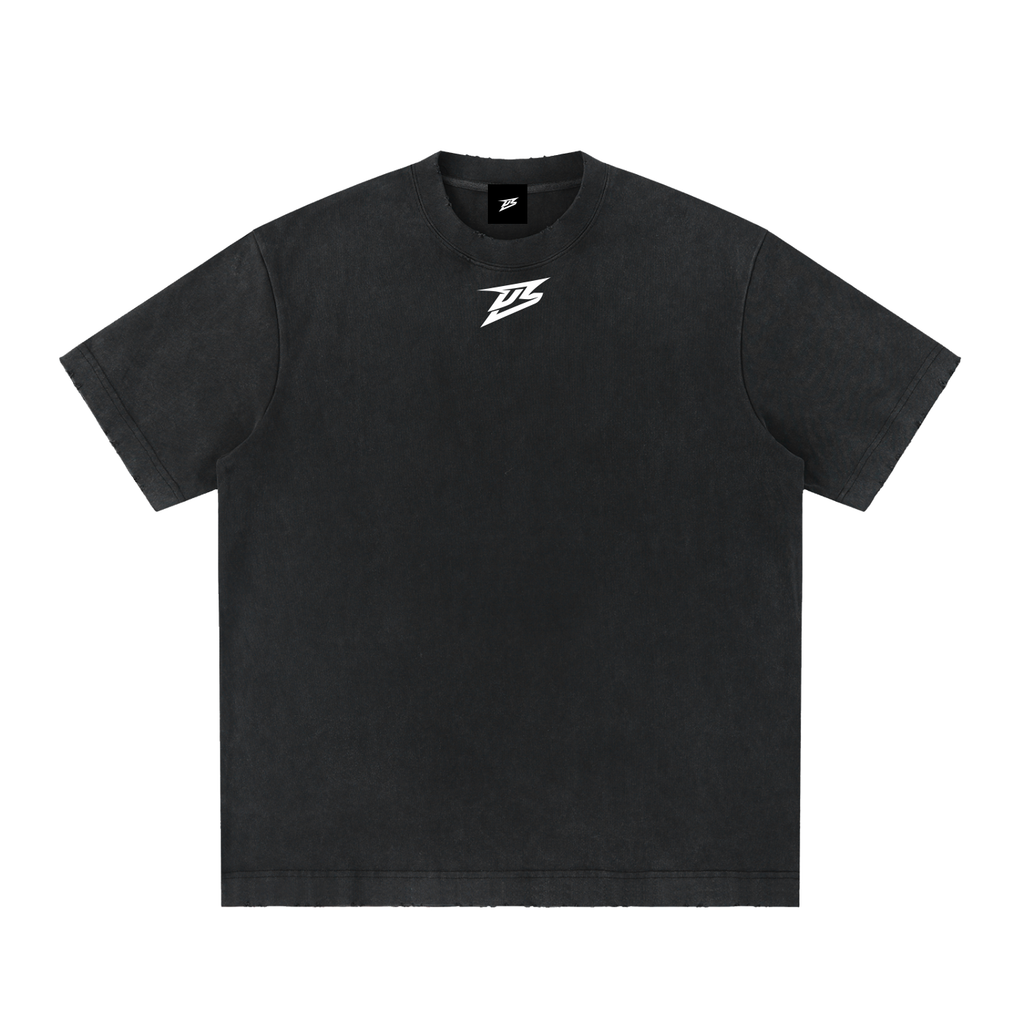 Heavyweight Vintage Washed Frayed T-Shirt